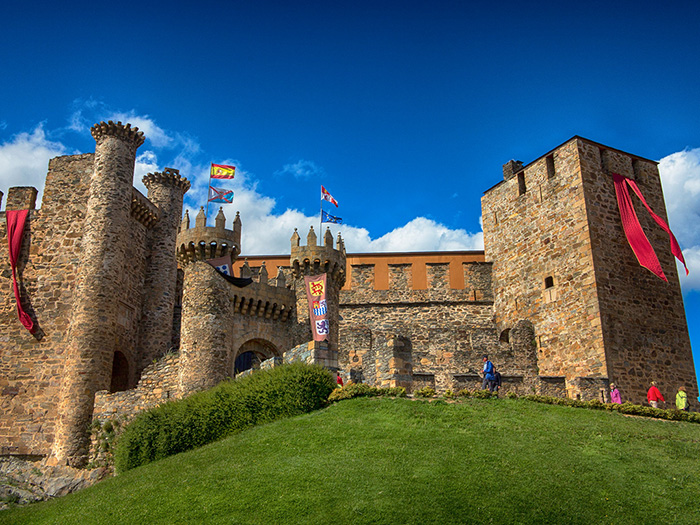 Castle of the Templars, Ponferrada, Castile and León, Spain