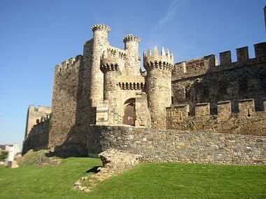 Castle of the Templars, Ponferrada, Castile and León, Spain